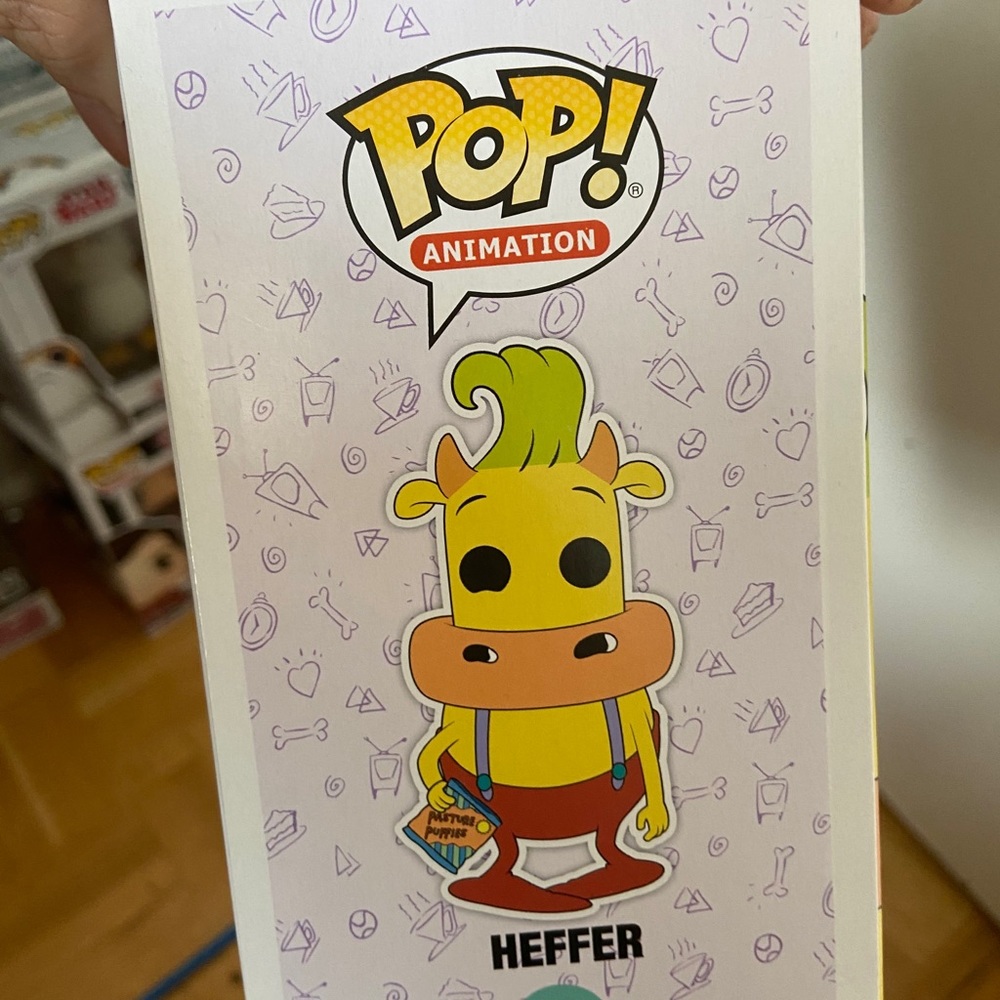 Funko Pop Rockos Modern Life Heffer #321 CHASE - Picture 3 of 6